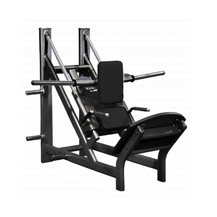 Muscle D Free Weight Line 45 Degree Linear Calf/Hack Machine Iron