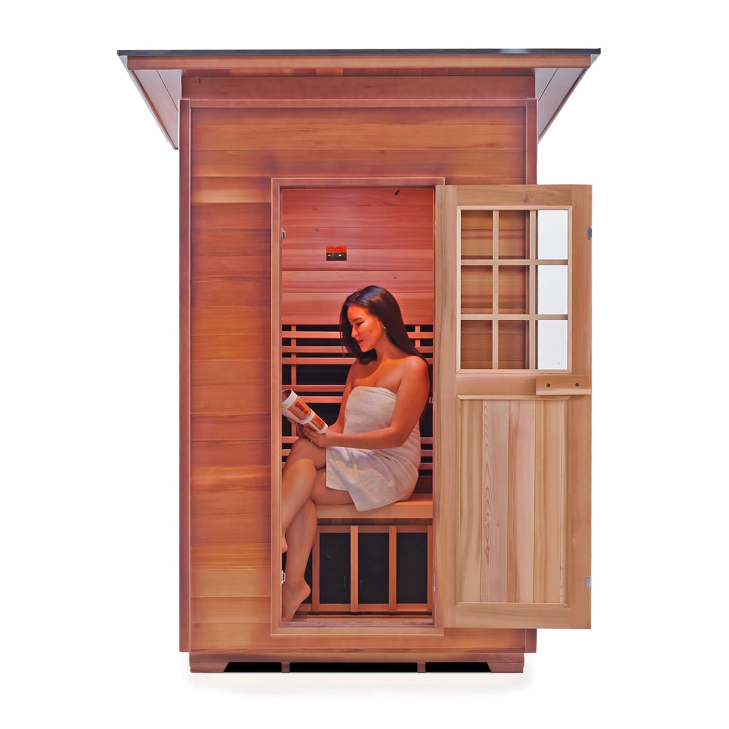 Enlighten Saunas Infrared Sauna Enlighten Sauna Sierra 2 - Full Spectrum Infrared Sauna