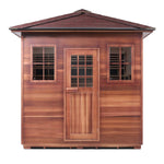 Enlighten Saunas Infrared Sauna Peak Roof Enlighten Sauna Sierra 8 - Full Spectrum Infrared Sauna