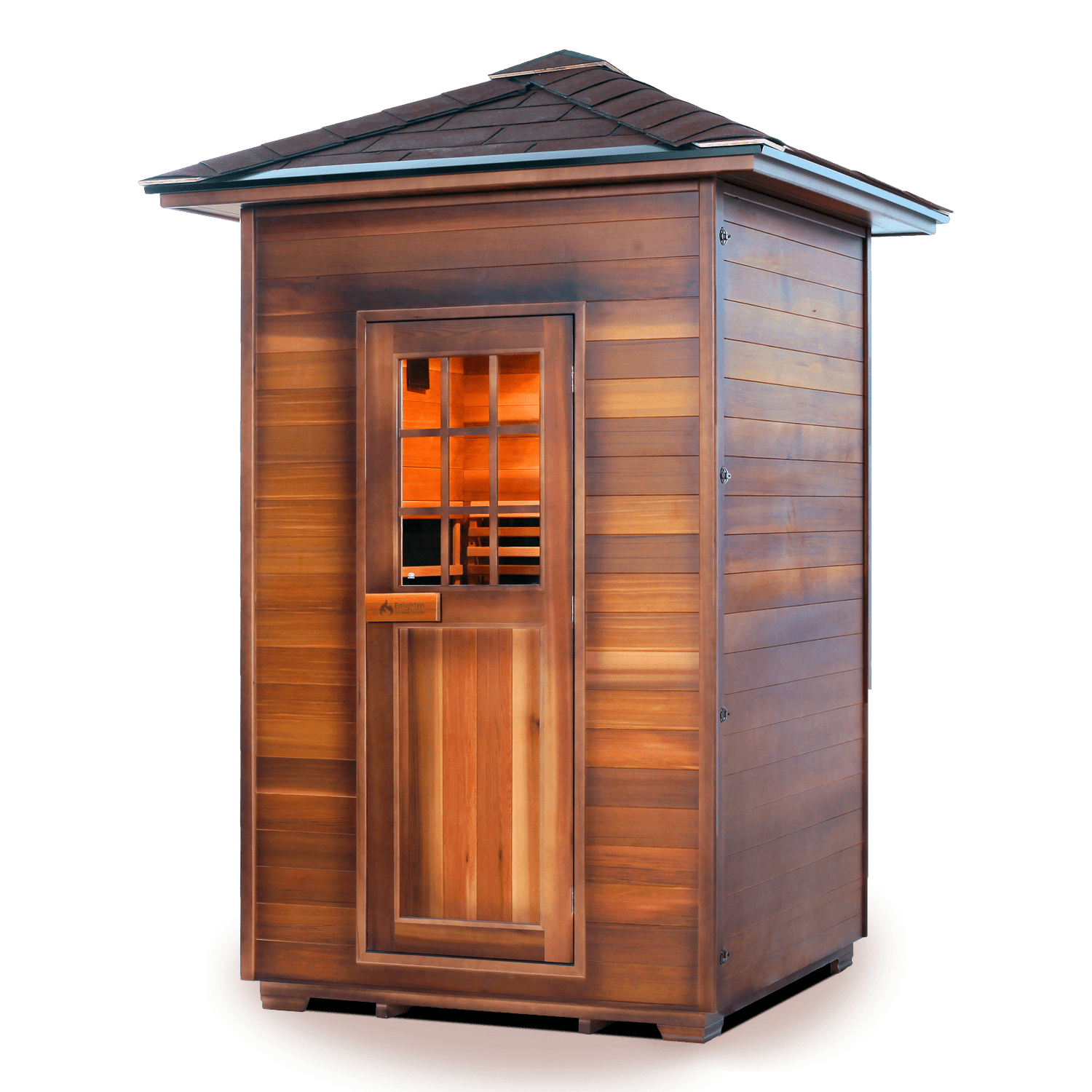 Enlighten Saunas Home Saunas Enlighten Saunas MoonLight 2 - Dry Traditional Sauna (1 Person)