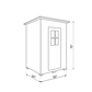 Enlighten Saunas Home Saunas Enlighten Saunas MoonLight 2 - Dry Traditional Sauna (1 Person)