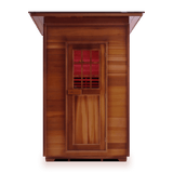 Enlighten Saunas Home Saunas Sloped Roof Enlighten Saunas MoonLight 2 - Dry Traditional Sauna (1 Person)