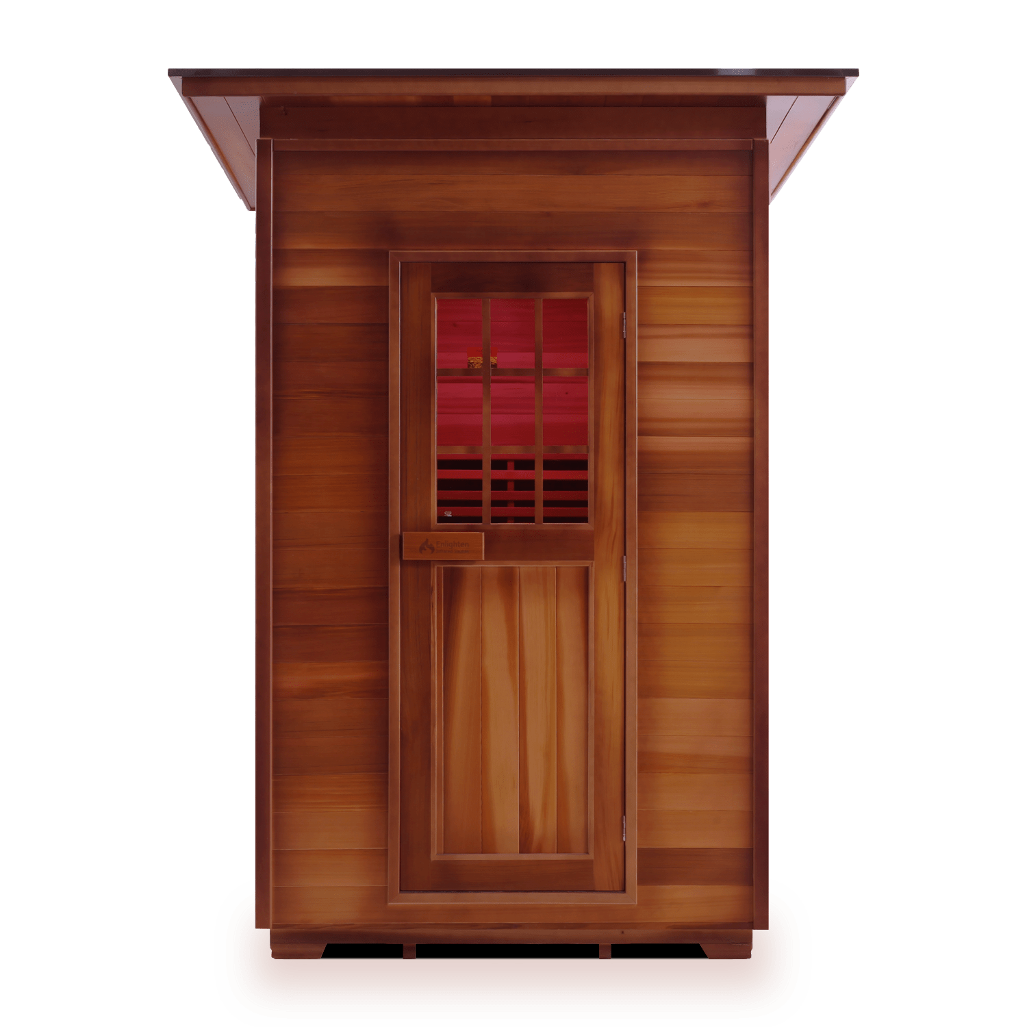 Enlighten Saunas Home Saunas Sloped Roof Enlighten Saunas MoonLight 2 - Dry Traditional Sauna (1 Person)