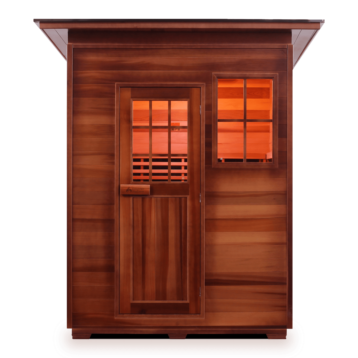 Enlighten Saunas Home Saunas Sloped Roof Enlighten Saunas MoonLight 3 - Dry Traditional Sauna (2 Person)