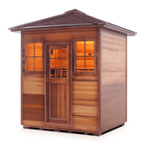 Enlighten Saunas Home Saunas Enlighten Saunas MoonLight 4 - Dry Traditional Sauna (3 Person)