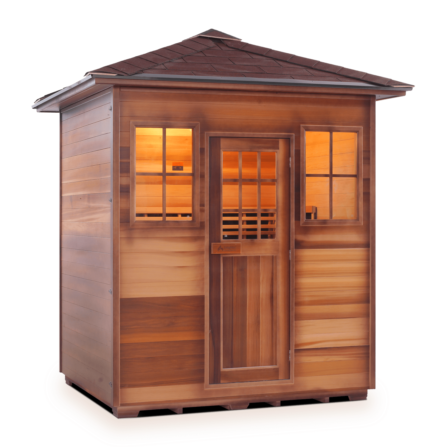 Enlighten Saunas Home Saunas Enlighten Saunas MoonLight 4 - Dry Traditional Sauna (3 Person)
