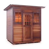 Enlighten Saunas Home Saunas Sloped Roof Enlighten Saunas MoonLight 4 - Dry Traditional Sauna (3 Person)