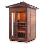 Enlighten Saunas Home Saunas Enlighten Saunas Rustic 2 - Full Spectrum Infrared Sauna (2 Person)