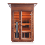 Enlighten Saunas Home Saunas Enlighten Saunas Rustic 2 - Full Spectrum Infrared Sauna (2 Person)