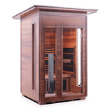 Enlighten Saunas Home Saunas Enlighten Saunas Rustic 2 - Full Spectrum Infrared Sauna (2 Person)