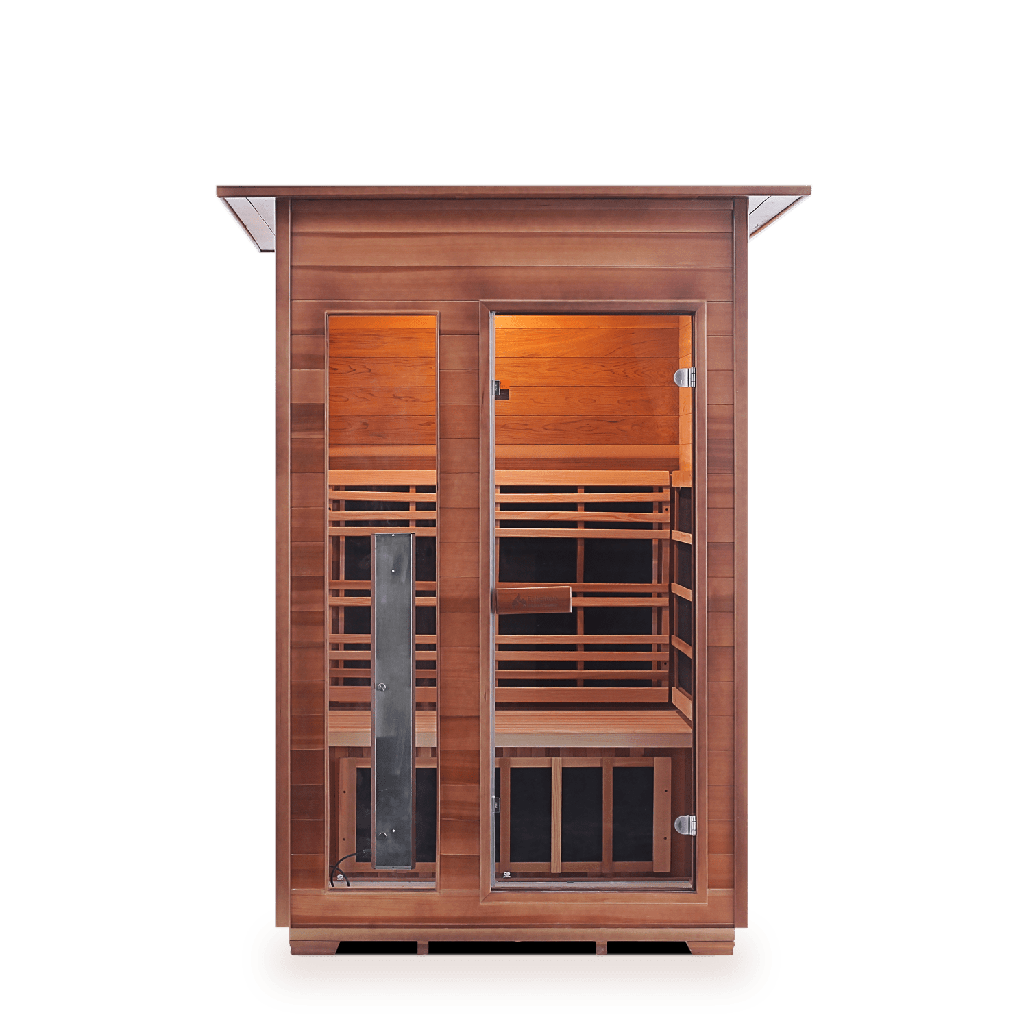 Enlighten Saunas Home Saunas Enlighten Saunas Rustic 2 - Full Spectrum Infrared Sauna (2 Person)