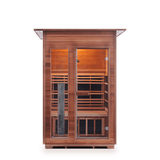Enlighten Saunas Home Saunas Enlighten Saunas Rustic 2 - Full Spectrum Infrared Sauna (2 Person)