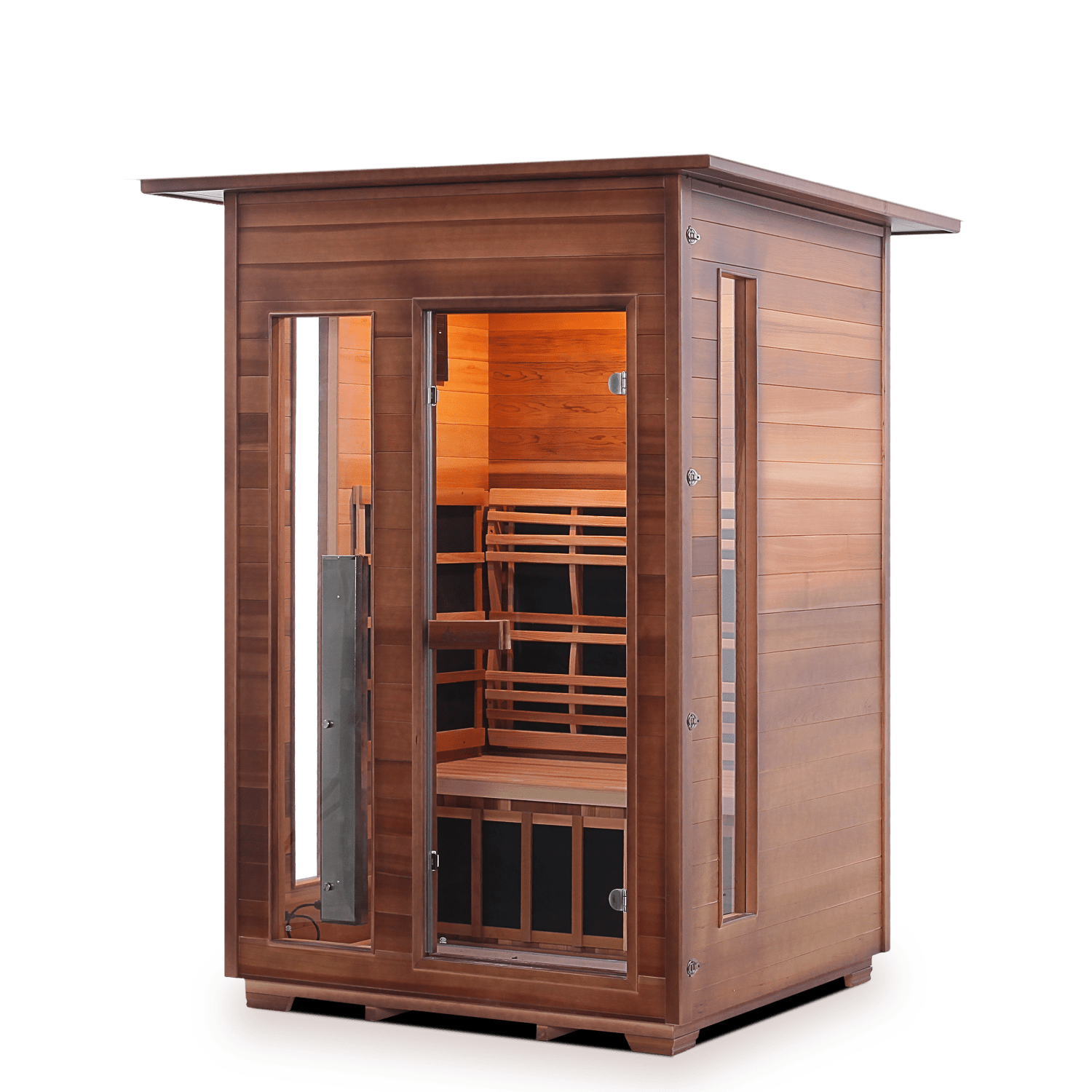 Enlighten Saunas Home Saunas Indoor Enlighten Saunas Rustic 2 - Full Spectrum Infrared Sauna (2 Person)
