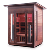Enlighten Saunas Home Saunas Enlighten Saunas Rustic 3 - Full Spectrum Infrared Sauna (3 Person)