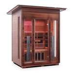 Enlighten Saunas Home Saunas Enlighten Saunas Rustic 3 - Full Spectrum Infrared Sauna (3 Person)