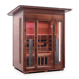 Enlighten Saunas Home Saunas Enlighten Saunas Rustic 3 - Full Spectrum Infrared Sauna (3 Person)