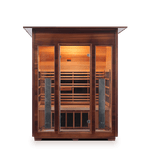 Enlighten Saunas Home Saunas Enlighten Saunas Rustic 3 - Full Spectrum Infrared Sauna (3 Person)