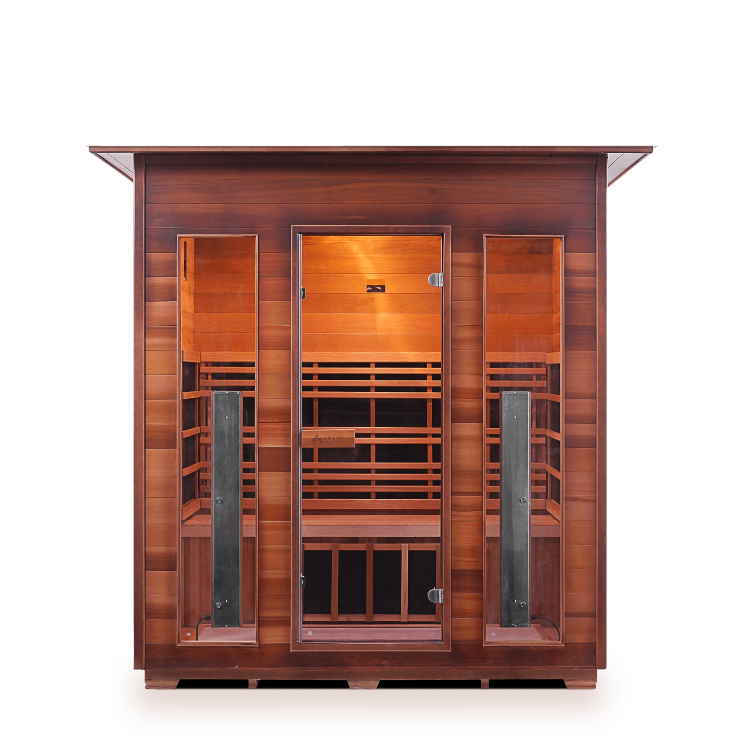 Enlighten Saunas Home Saunas Enlighten Saunas Rustic 4 - Full Spectrum Infrared Sauna (4 Person)