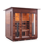 Enlighten Saunas Home Saunas Enlighten Saunas Rustic 4 - Full Spectrum Infrared Sauna (4 Person)