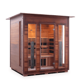Enlighten Saunas Home Saunas Enlighten Saunas Rustic 4 - Full Spectrum Infrared Sauna (4 Person)