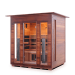 Enlighten Saunas Home Saunas Indoor Enlighten Saunas Rustic 4 - Full Spectrum Infrared Sauna (4 Person)