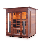 Enlighten Saunas Home Saunas Indoor Enlighten Saunas Rustic 4 - Full Spectrum Infrared Sauna (4 Person)