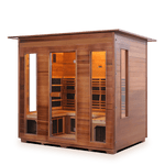 Enlighten Saunas Home Saunas Indoor Enlighten Saunas Rustic 5 - Full Spectrum Infrared Sauna (5 Person)
