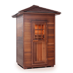 Enlighten Saunas Home Saunas Enlighten Saunas Sierra 2 - Full Spectrum Infrared Sauna (2 Person)