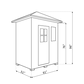 Enlighten Saunas Home Saunas Enlighten Saunas Sierra 3 - Full Spectrum Infrared Sauna (3 Person)