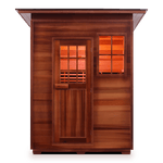 Enlighten Saunas Home Saunas Sloped Roof Enlighten Saunas Sierra 3 - Full Spectrum Infrared Sauna (3 Person)