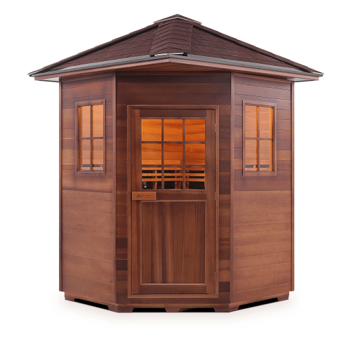 Enlighten Saunas Home Saunas Enlighten Saunas Sierra 4C - Full Spectrum Infrared Sauna (4 Person)