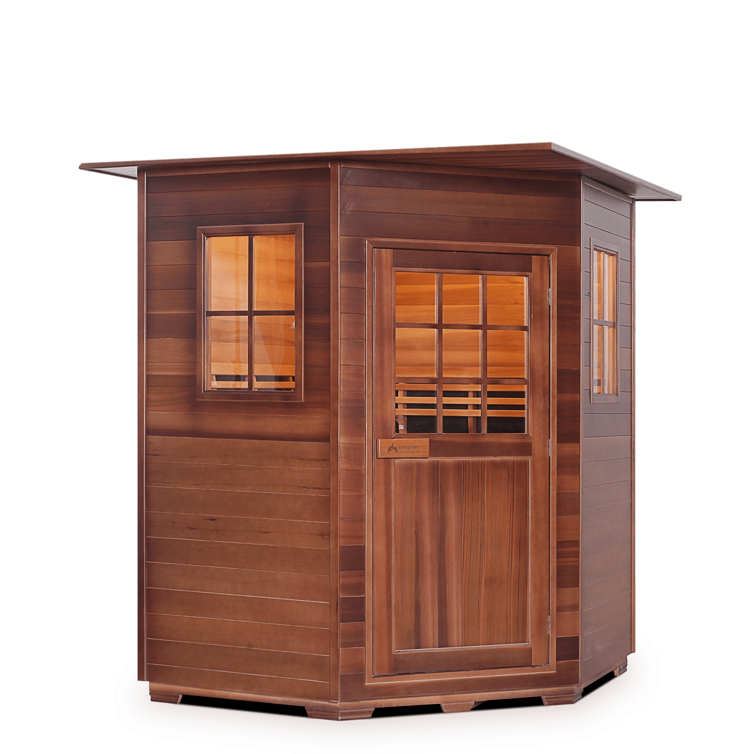 Enlighten Saunas Home Saunas Indoor Enlighten Saunas Sierra 4C - Full Spectrum Infrared Sauna (4 Person)