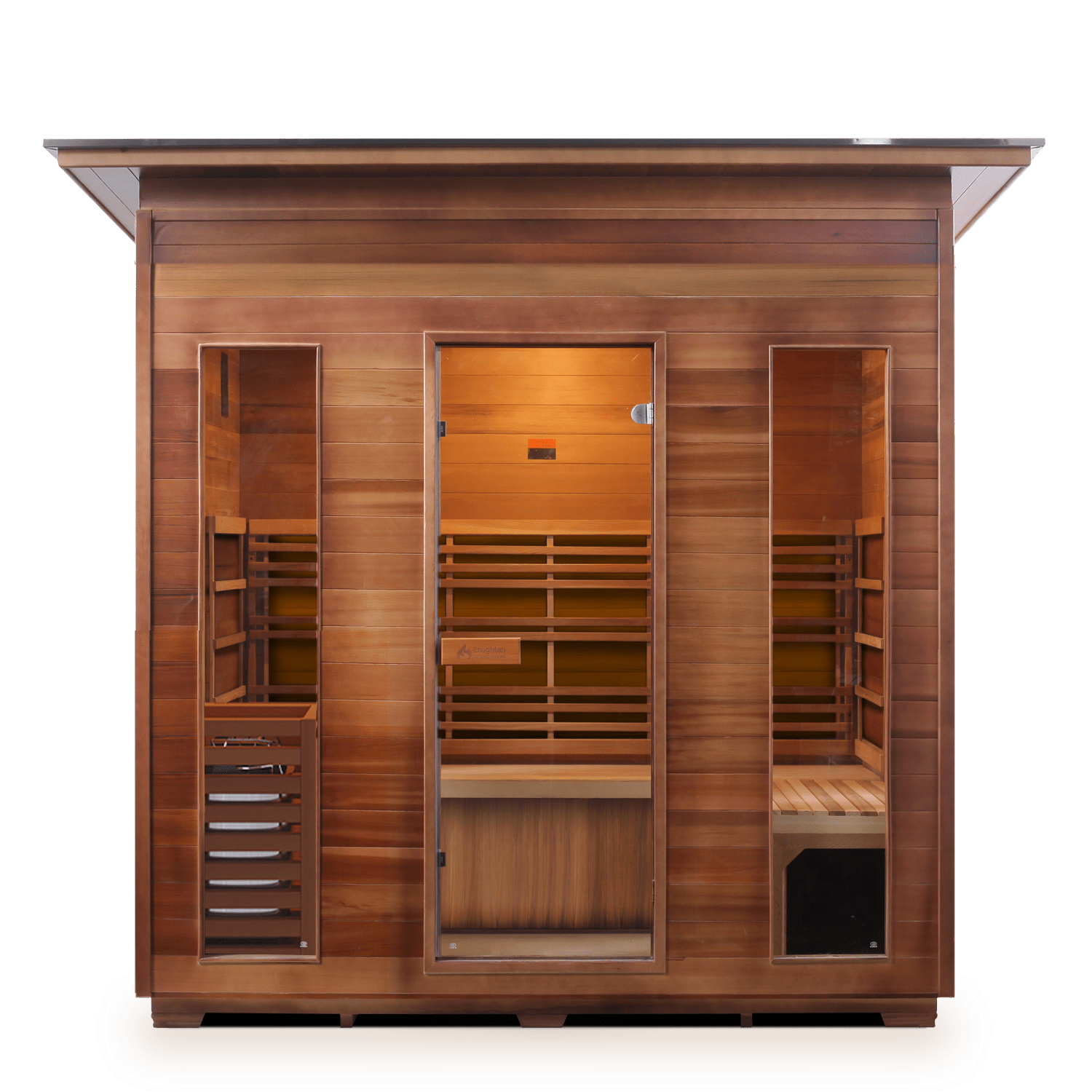 Enlighten Saunas Home Saunas Sloped Roof Enlighten Saunas SunRise 5 - Dry Traditional Sauna (4 Person)
