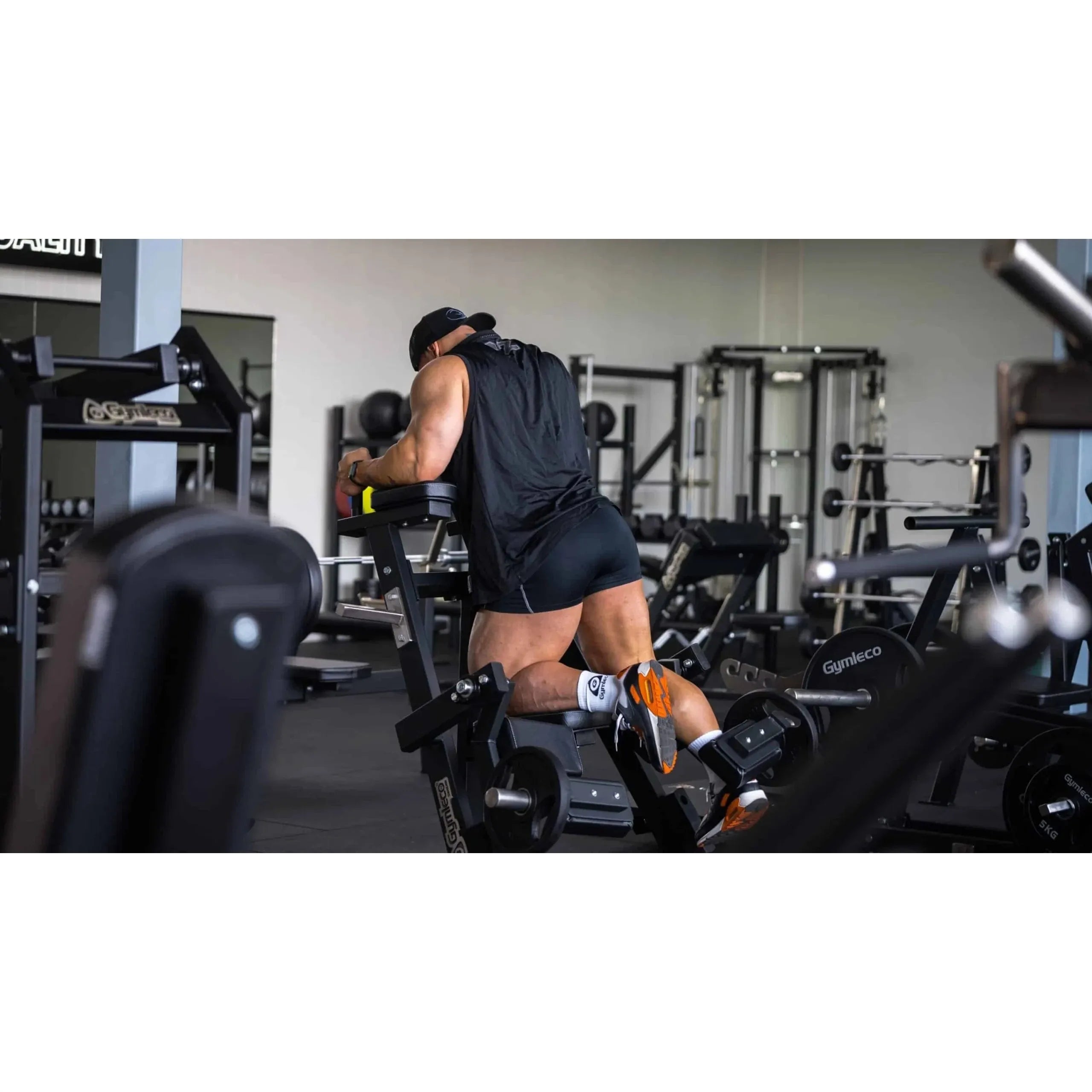 Gymleco Leg Curl Machine 042 Standing Leg Curl