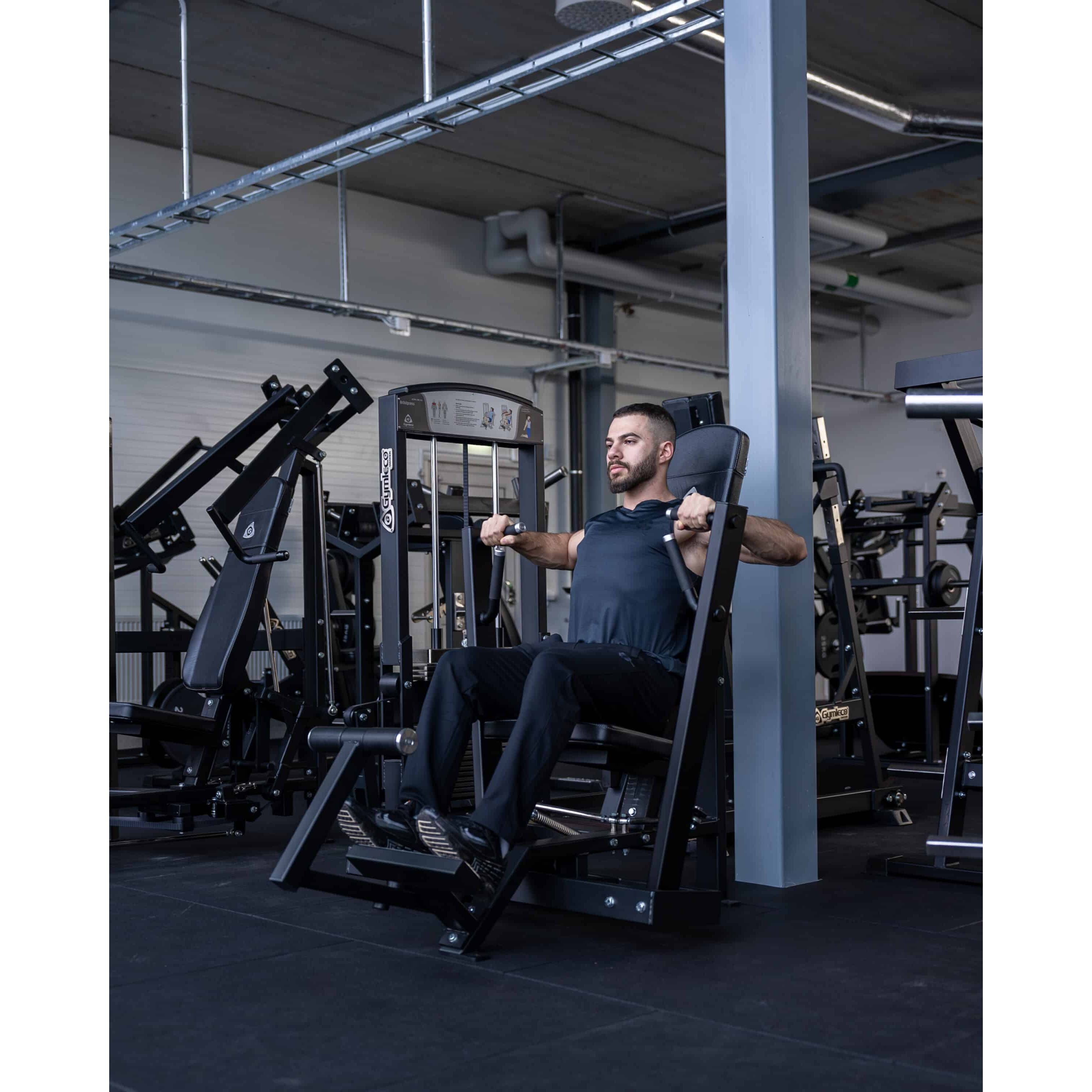 Gymleco Chest Strength Machine 321 Seated Wide Chest Press