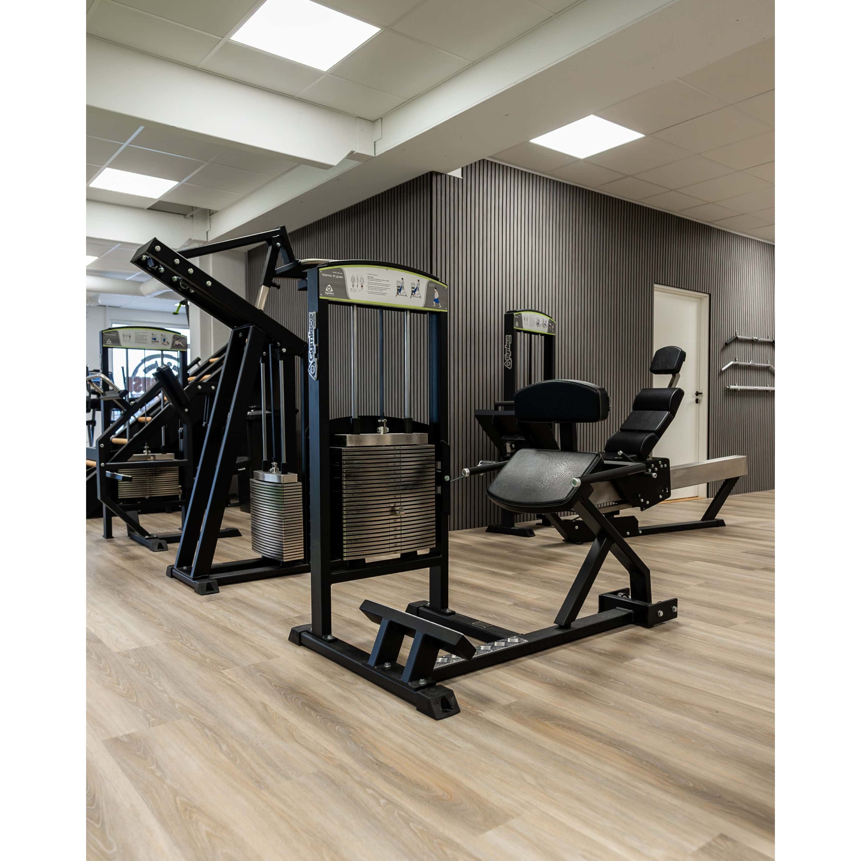 gymleco Calf Machines 348 Seated Calf Press 45 Degree