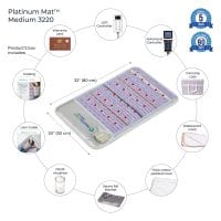 HealthyLine PEMF and LED Mat HealthyLine Platinum Mat™ Medium 3220 Firm - Photon Advanced PEMF InfraMat Pro®
