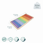 HealthyLine PEMF and LED Mat HealthyLine Rainbow Chakra PEMF Mat