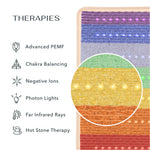HealthyLine PEMF and LED Mat HealthyLine Rainbow Chakra PEMF Mat