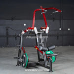 Iron Zone Gyms Muscle D Fitness Power Leverage V2 Rotary Lat Pulldown