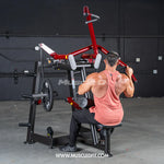 Iron Zone Gyms Muscle D Fitness Power Leverage V2 Rotary Lat Pulldown