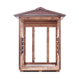 Iron Zone Gyms Outdoor Infrared Sauna Rustic 3 Slope/Peak
