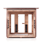 Iron Zone Gyms Outdoor Infrared Sauna Rustic 5 Slope/Peak