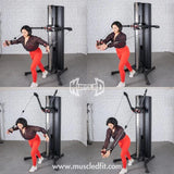 Muscel D Functional Trainer Dual Adjustable Functional Trainer