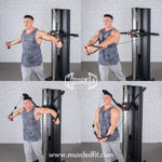 Muscel D Functional Trainer Dual Adjustable Functional Trainer