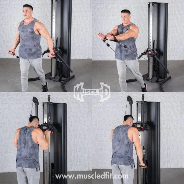 Muscel D Functional Trainer Dual Adjustable Functional Trainer