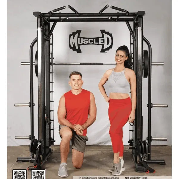 Muscel D Functional Trainer Megatron Dual Adjustable Pulley / Smith Combo