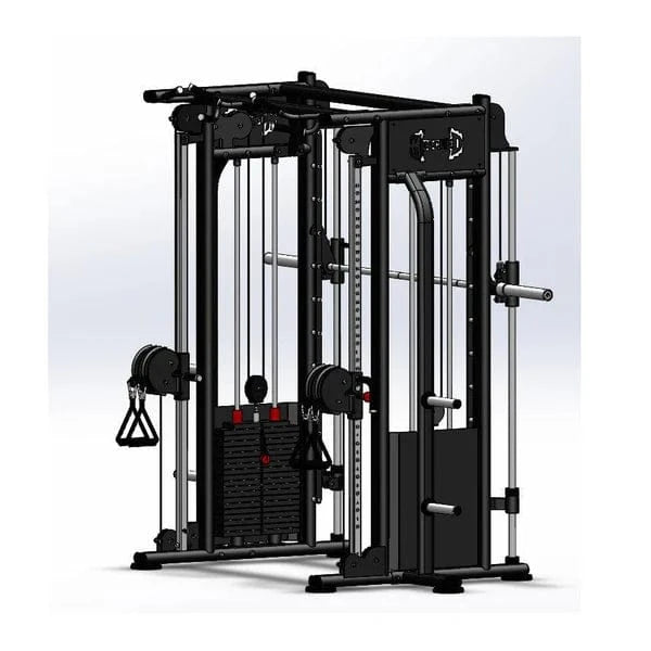 Muscel D Functional Trainer Megatron Dual Adjustable Pulley / Smith Combo