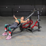 Muscle D Fitness Chest Machines Leverage V2  Decline Chest