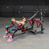 Muscle D Fitness Chest Machines Leverage V2  Decline Chest